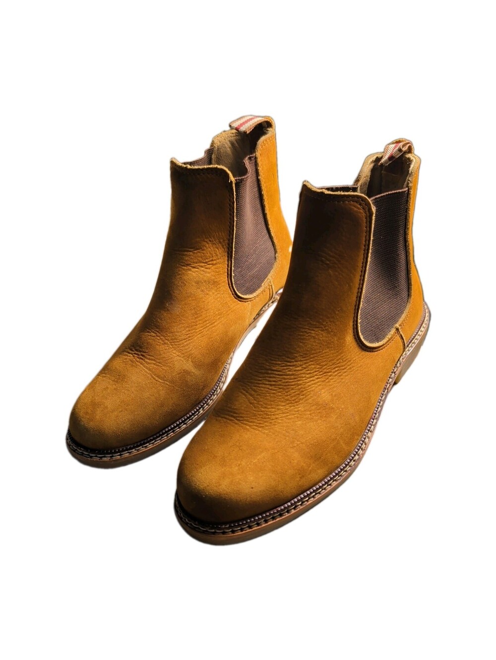 De Wulf Womens Brown Leather Brazil Pull On Ankle Boot Sz 36 Amazonas Soles